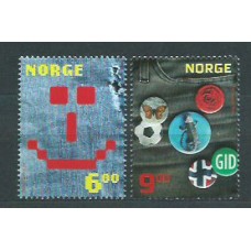 Noruega - Correo 2004 Yvert 1454/5 ** Mnh