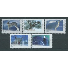 Noruega - Correo 2006 Yvert 1516/20 ** Mnh Fauna Salvaje