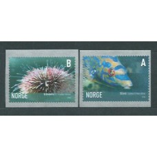 Noruega - Correo 2006 Yvert 1532/3 ** Mnh Fauna Marina