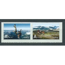 Noruega - Correo 2007 Yvert 1553/4 ** Mnh Turismo