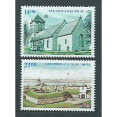 Noruega - Correo 2007 Yvert 1560/1 ** Mnh Arquitectura