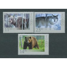 Noruega - Correo 2008 Yvert 1580/2 ** Mnh Fauna Salvaje