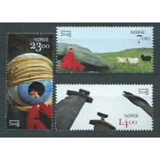 Noruega - Correo 2008 Yvert 1602/4 ** Mnh