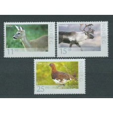 Noruega - Correo 2009 Yvert 1616/8 ** Mnh Fauna Salvaje