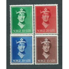 Noruega - Correo 1939 Yvert 195/8 * Mh Personaje