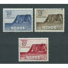 Noruega Correo 1943 Yvert 246/8 ** Mnh