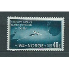 Noruega - Correo 1944 Yvert 260 * Mh Avión