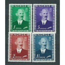 Noruega - Correo 1946 Yvert 285/8 * Mh Personaje