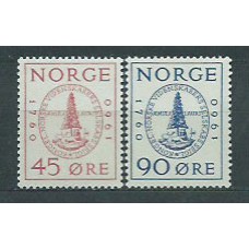 Noruega - Correo 1960 Yvert 398/9 * Mh