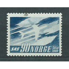 Noruega - Correo 1961 Yvert 408 ** Mnh Avión