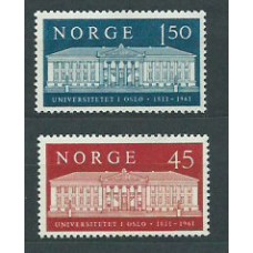 Noruega - Correo 1961 Yvert 415/6 * Mh