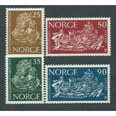 Noruega - Correo 1963 Yvert 452/5 * Mh