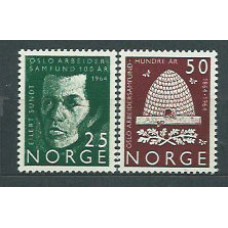 Noruega - Correo 1964 Yvert 469/70 * Mh