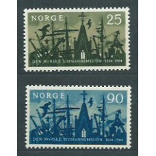 Noruega - Correo 1964 Yvert 475/6 ** Mnh