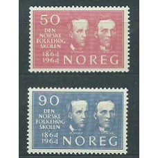 Noruega - Correo 1964 Yvert 478/9 ** Mnh