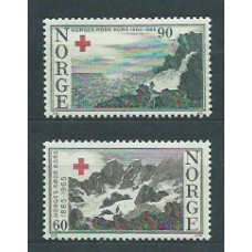 Noruega - Correo 1965 Yvert 484/5 ** Mnh Cruz Roja