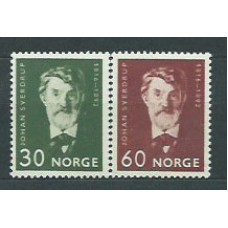 Noruega - Correo 1966 Yvert 499/500 ** Mnh Personaje