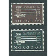 Noruega - Correo 1967 Yvert 507/8 ** Mnh