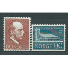 Noruega - Correo 1967 Yvert 513/4 ** Mnh