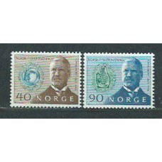 Noruega - Correo 1969 Yvert 540/1 ** Mnh Personaje