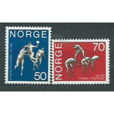 Noruega - Correo 1970 Yvert 573/4 ** Mnh Deportes