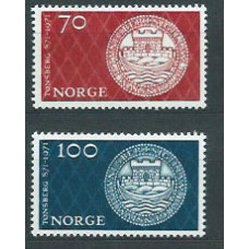 Noruega - Correo 1971 Yvert 575/6 * Mnh