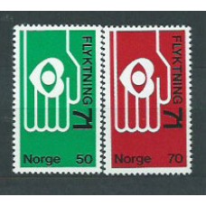 Noruega - Correo 1971 Yvert 579/80 ** Mnh