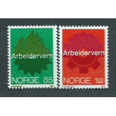 Noruega - Correo 1974 Yvert 641/2 ** Mnh