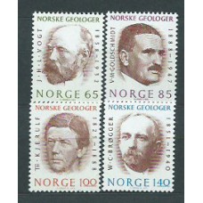 Noruega - Correo 1974 Yvert 643/6 ** Mnh Personajes