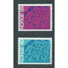 Noruega - Correo 1975 Yvert 654/5 ** Mnh