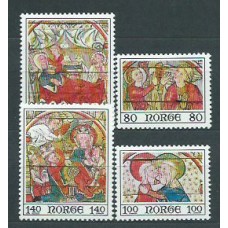 Noruega - Correo 1976 Yvert 670/3 ** Mnh Navidad