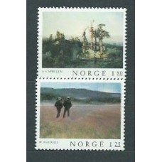 Noruega - Correo 1977 Yvert 709/10 ** Mnh Pinturas