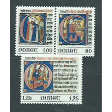 Noruega - Correo 1977 Yvert 711/3 ** Mnh Religión