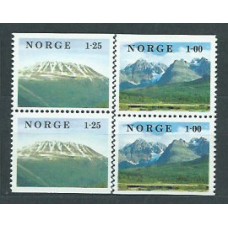 Noruega - Correo 1978 Yvert 727a/8a ** Mnh Paisajes