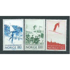 Noruega - Correo 1979 Yvert 746/8 ** Mnh Deportes