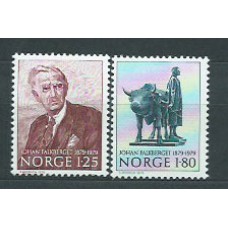 Noruega - Correo 1979 Yvert 753/4 ** Mnh Personaje