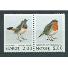 Noruega - Correo 1982 Yvert 816/7a  ** Mnh Fauna. Aves