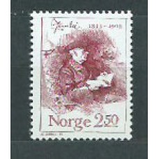 Noruega - Correo 1983 Yvert 846 ** Mnh Personaje