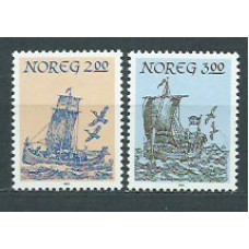 Noruega - Correo 1983 Yvert 847/8 ** Mnh Barcos