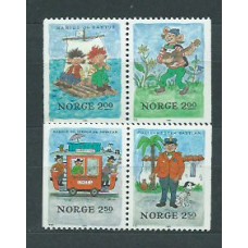 Noruega - Correo 1984 Yvert 871/3a ** Mnh