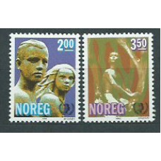 Noruega - Correo 1985 Yvert 882/3 ** Mnh