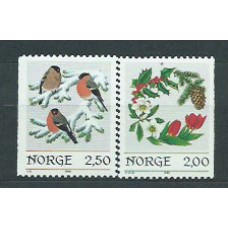 Noruega - Correo 1985 Yvert 894/5 ** Mnh Navidad