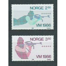 Noruega - Correo 1986 Yvert 898/9 ** Mnh Deportes