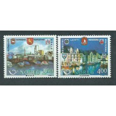 Noruega - Correo 1986 Yvert 904/5 ** Mnh