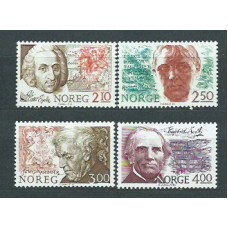 Noruega - Correo 1986 Yvert 910/3 ** Mnh Personajes