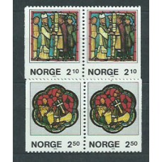 Noruega - Correo 1986 Yvert 915/6a ** Mnh Navidad