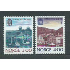 Noruega - Correo 1989 Yvert 972/3 ** Mnh