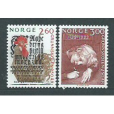 Noruega - Correo 1989 Yvert 978/9 ** Mnh