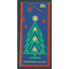 Noruega - Correo 1989 Yvert 992 Carnet ** Mnh Navidad