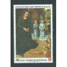 Malta - Orden Militar Correo Yvert 480 ** Mnh Navidad